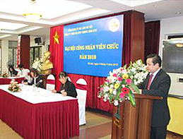 Công ty Thăng Long GTC tổ chức Đại hội công nhân viên chắc năm 2010